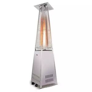 삿갓 난로 야외 스테인레스 액화가스 스탠딩 웨이팅 타워형 테라스 난방 히