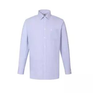 [롯데백화점]닥스 26S/S신상품 일반핏 실크혼방 블루 핀스트라이프 긴팔셔츠 DMP1SHDL120-B1