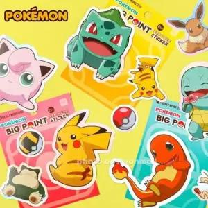 학용품 포켓몬스터 빅포인트 스티커-45EA