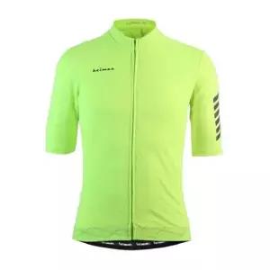 자전거의류 하이만 메쉬네온그린 반팔저지 HMS504