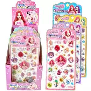 12p 캐릭터 장식 스티커 세트 어린이 다이어리 꾸미기 데코 문구 초등학생 선물