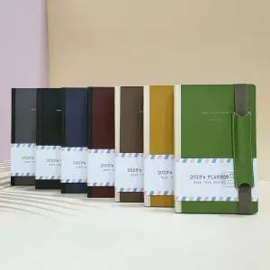 꼼꼬미 앵글프리 가죽 양장 다이어리 업무용 DIARY PvV1+7cTh