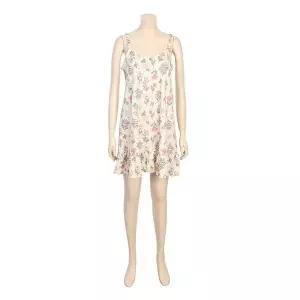 갤러리아 [바바라][mey]플라워 쿨 코튼 모달 슬리브리스 원피스 GGW1033