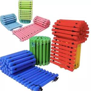 균형감각 훈련 세트 교구 시소 감각 체육교구 균형 노란색