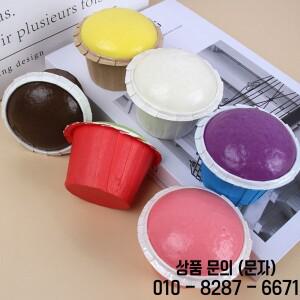 느린 리바운드 핀치 장난감 색상 미니 케이크 TPR 슈퍼 소프트 향기 감압 벤트 크리에이티브 선물 젖은 부