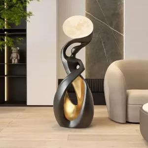 장식 거실 현관 블랙골드 선반 공예 럭셔리 가벼운