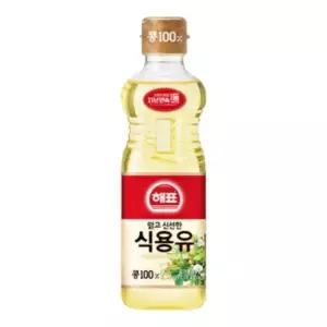 해표 콩기름 0.9L x4개