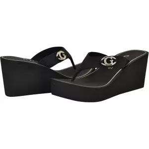 게스 샤이 쪼리 웨지힐 샌들 슬리퍼