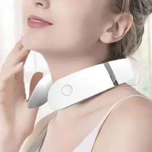 목 어깨 무선 마사지기 온열 저주파 안마기 넥 케어 피로 회복 충전식 휴대용