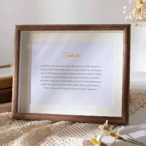 원목 사진틀 탁상 벽걸이 겸용 포스터 상장 그림 전시 홈 카페 인테리어 장식용