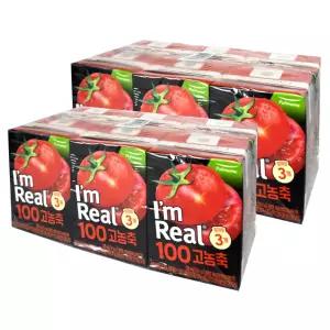 아임리얼100 고농축 토마토 120ml (6입) x 2개