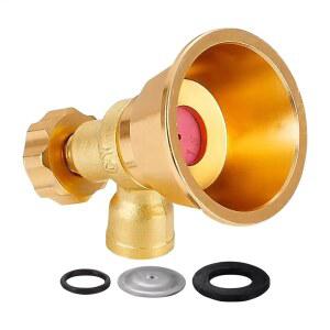 호스 스프레이어 노즐 황동 조절 가능 물주기 재배용 정원 듀티 헤비 부착물 묘목 스프레이 식물