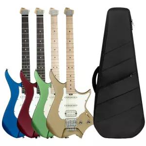 [최다구성품지급] 헥스 NS100 / 입문용 일렉 기타 / 연습용 헤드리스 키타 / 스트라토캐스터