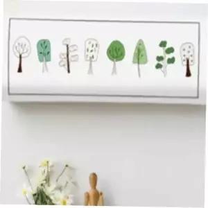 ( )벽걸이 에어컨 더스트커버 중형 A 에어컨먼지덮개 벽걸이에어컨커버 중형에어컨커버