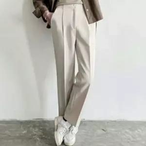 남자 면바지 직장인 오피스 팬츠 슬랙스 와이드핏 XEX5+7GTE