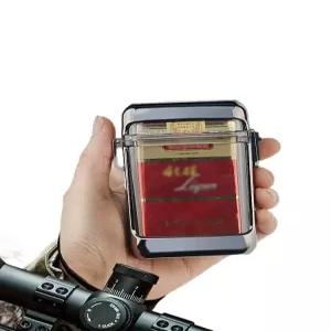 아웃도어 방수 담배 케이스 투명 세트 라이터 선물 휴대용 슬림 보관함 시가 야외 상자