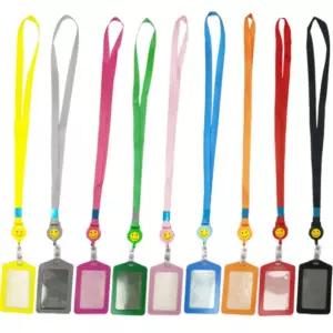 와이어 학생 교통카드 목걸이지갑 어린이버스카드홀더 NyF9+7KPO