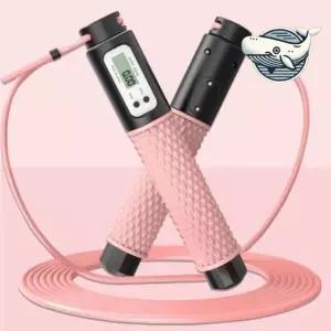 스마트 실리콘 줄넘기 디지털 중량추 운동 FRz7+9FjG