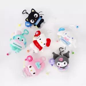 산리오 파티 가방고리 인형 6종 택1키링 한교동 쿠로미 키링 세트