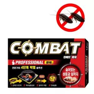 컴배트 프로페셔날 작은 바퀴 베이트 12개입