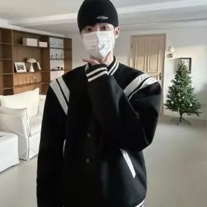 [모로엠] 남성 오버핏 배색 스타디움 점퍼 ON-JUA-QWFM2HYW