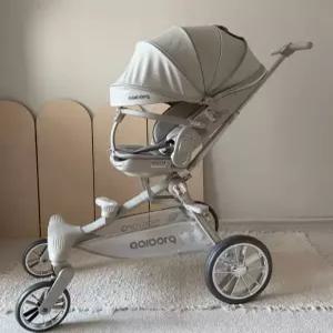 올보르트라이크 앨빈 트라이크 유모차 휴대용 초경량 아기 애기 유모카 (디럭스그레이)