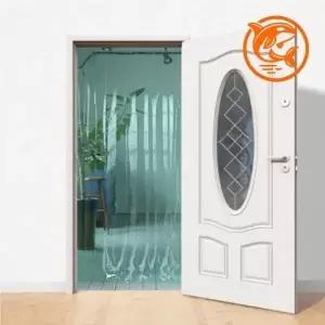 ( )투명 방충 커튼 여름 현관 바람막이 플라스틱 문막이 외부 유입 차단