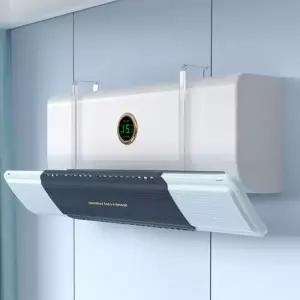 에어컨 거치식 풍향조절 윈드 에어컨바람 온풍기 히터 프로텍트 바람막이