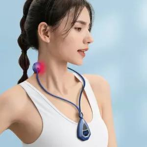 [베스트TOP100]목걸이형 충전식 마사지기 목어깨마사지기 가정용저주