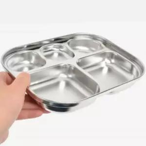 영유아 스텐 3찬 식판 급스테인레스식판 어린이집 단체식식기 스리스 그릇 유치원 식당 배식판