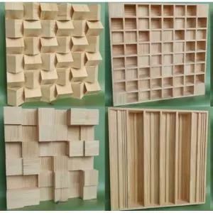 어쿠스틱디퓨저 원목 사운드 인테리어 녹음 분산 음향판