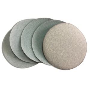 20개입 4인치 100mm 화이트 건식 연마 사포 샌딩 디스크 훅앤루프 그릿 벽 금속 가구 광택용