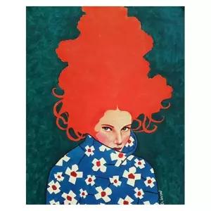 (OH) OH-M 명화 유화그리기 A-303 빨간머리 여인 40x50그림그리기 페인팅 팝아트 홈인테리어 그리기세트 액