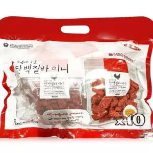 바우와우 오븐에 구운 단백질바 애견용 100g x 10팩(SH)