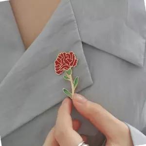 카네이션 브로치 어버이날 스승의날 선물용 고급 코사지 패키지