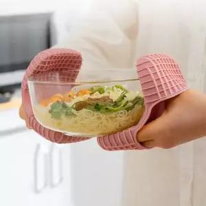 오븐 장갑 실리콘 냄비뚜껑 손잡이 집게 2p 주방용 요리용 베이킹 내열