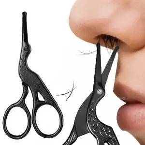 코털가위 콧털제거 미용가위 제모 정리 스테인리스 곡선형 안전한 얼굴용 남녀공용