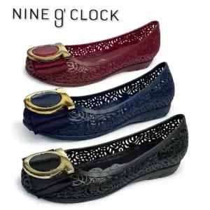 여성신발 나인어클락 폭스 젤리 슈즈 플랫 여성단화