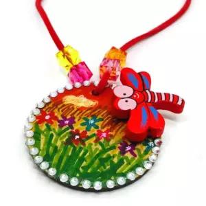 5인용 잠자리목걸이만들기 가을풍경 우드 색칠 계절학습 소근육 간편 흥미유발