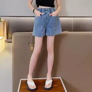 [보리보리/도나루카]앞포켓워싱4부데님팬츠