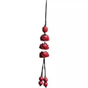 차량용 펜던트 액운제거 불교 부적 악세사리 재물운 소품