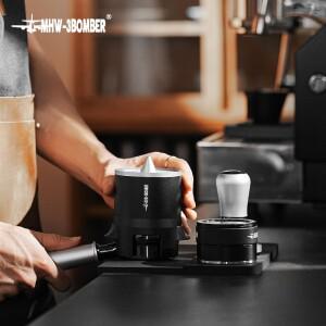 MHW-3BOMBER SE Pro 58mm 커피 도징 컵 바리스타가 사용하는 손으로 양조한 에스프레소 파우더 수신기 셰이