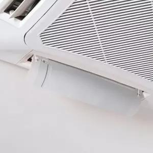 ( )천장형 벽걸이형 에어컨 바람막이 가드 날개 앵글 가리개 윈드가드 천장에어컨바람막이