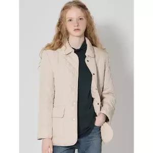 [르오트][홈쇼핑방송/르오트(LeOT)] 에크루 퀼팅 점퍼