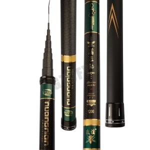 8m 10m 초경량 스트림 핸드로드 텔레스코픽 낚싯대 46T 탄소 슈퍼 고품질 극