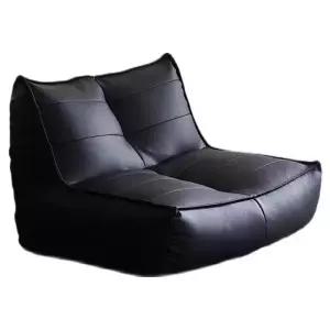 1인용 라운드 쇼파 좌식 스툴 세트 가죽 푹신한