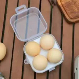 ( )휴대용 계란 보관 케이스 4구 계란용기 계란정리함