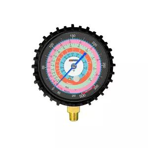 HCPRO G80L2F 로우 사이드 교체 게이지 R410a R22 R404a R134a °F 30인치.Hg ~ 500 PSI 3-1/8인치