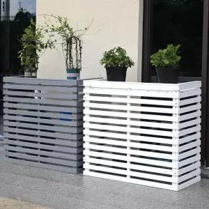 에어컨 실외기 커버 차폐 차단 가림막 가리개 방수