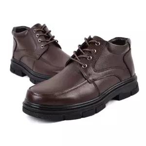 남성 가죽 옆지퍼 털신 방한화 겨울부츠 신사화 구두 kap2+4aGI